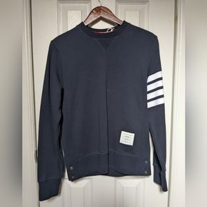 Thom Browne Navy Sweatshirt Medium